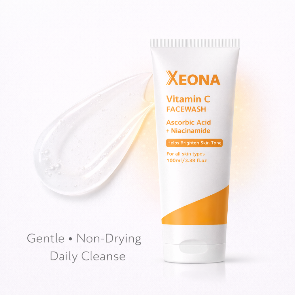 XEONA Vitamin C Facewash for Daily Glow & Gentle Cleansing
