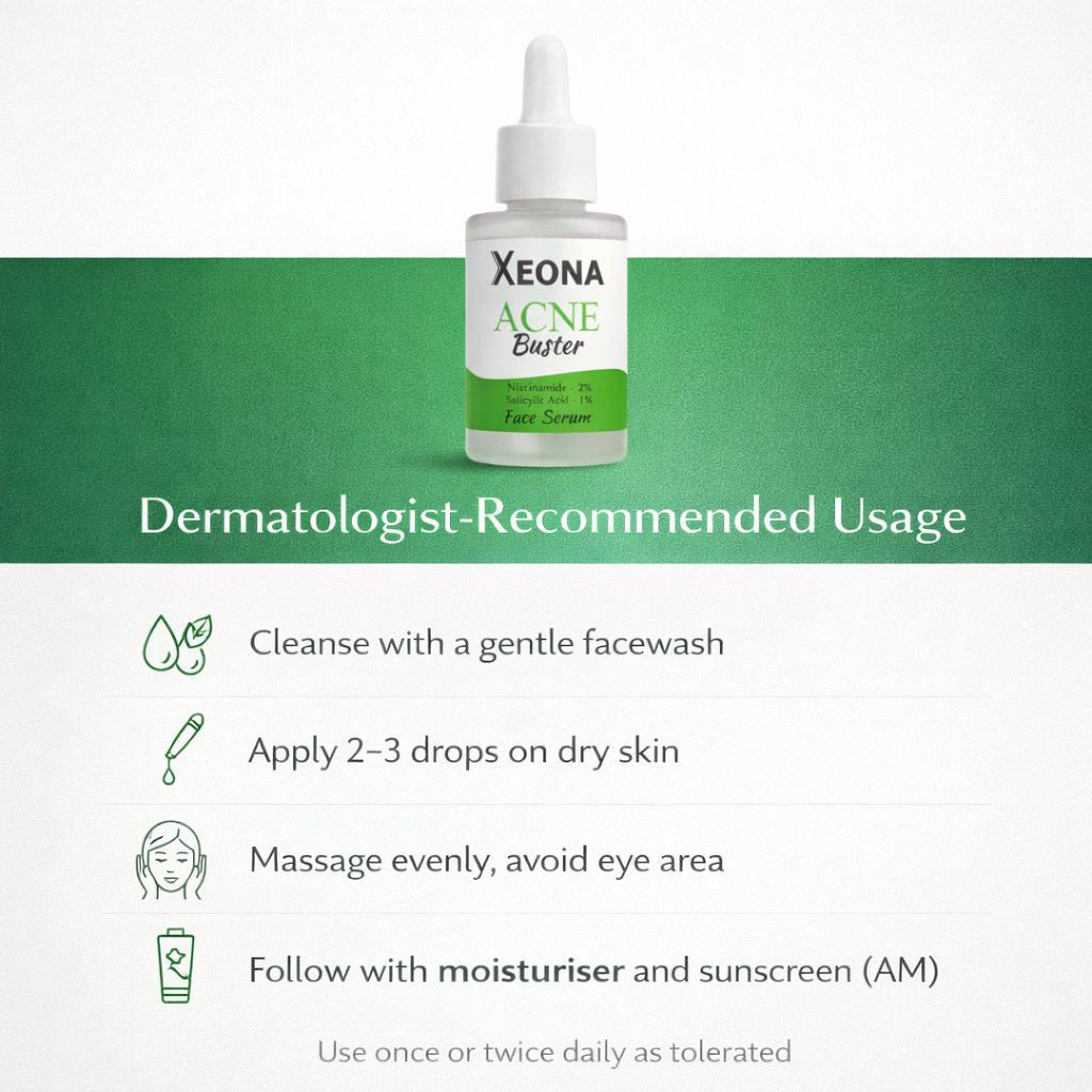 Acne Buster Face Serum for Oil Control & Breakout